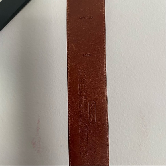 Coach Tan Belt w/ Gold Buckle - Picture 4 of 5